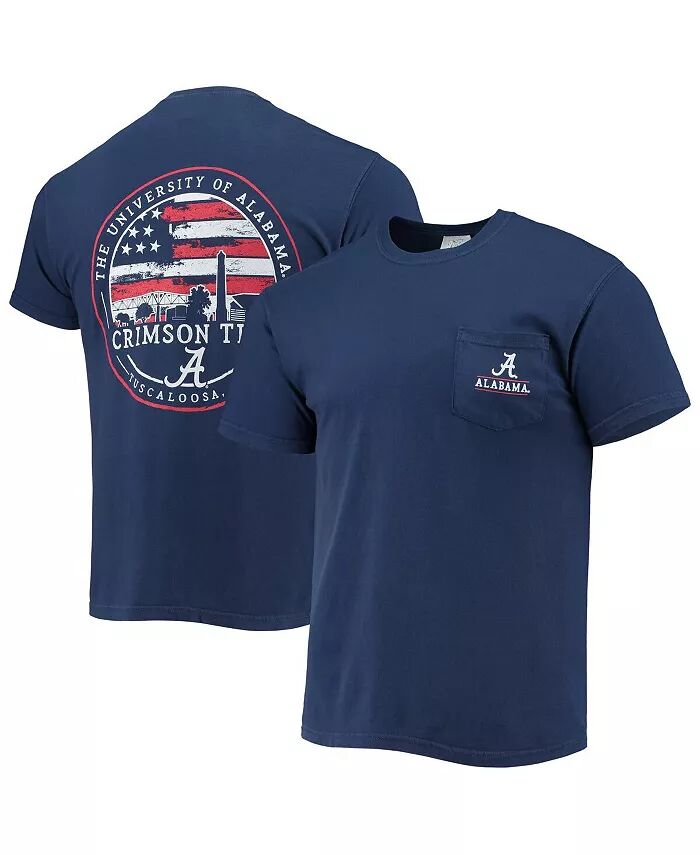 Футболка мужская темно-синяя Alabama Crimson Tide Campus Americana Image One
Футболка мужская темно-синяя Alabama Crimson Tide Campus Americana Image One