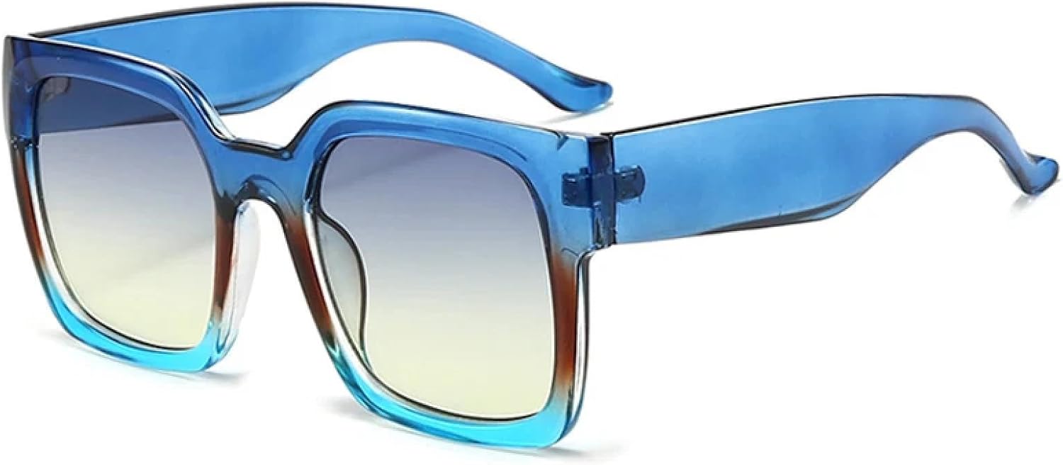 Солнцезащитные очки с защитой от УФ-излучения UV400 для женщин и мужчин | Градиентные красно-оранжевые оттенки | для занятий спортом на открытом воздухе DSVIGF, Blue Yellow Gradient
Солнцезащитные очки с защитой от УФ-излучения UV400 для женщин и мужчин | Градиентные красно-оранжевые оттенки | для занятий спортом на открытом воздухе DSVIGF, Blue Yellow Gradient