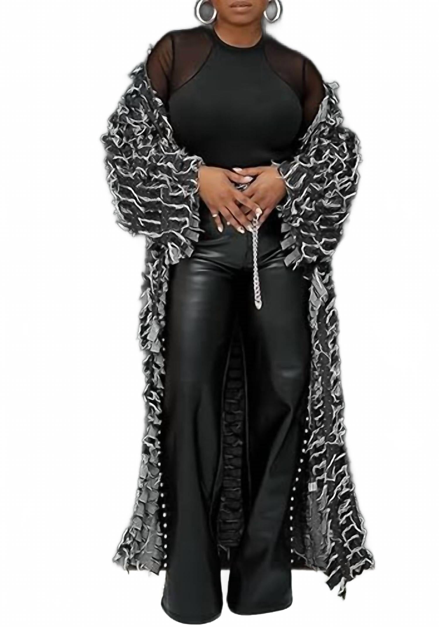 Кардиган Deana Duster черного цвета Fancy Dream Usa, черный
Кардиган Deana Duster черного цвета Fancy Dream Usa, черный
