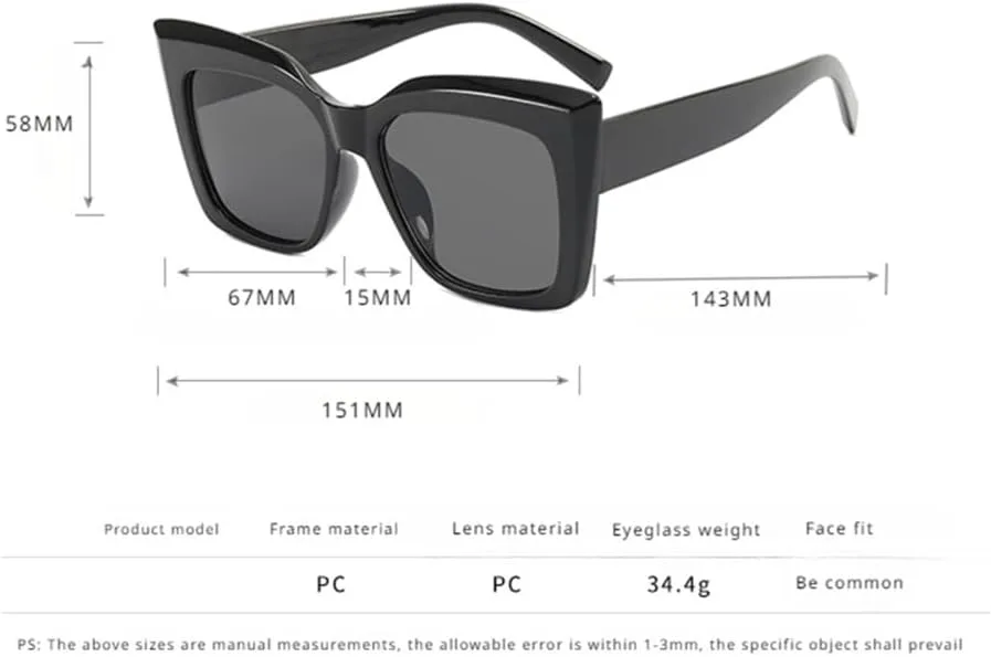 Винтажные женские и мужские солнцезащитные очки с градиентным покрытием, очки с защитой от УФ-излучения UV400, большие солнцезащитные очки «кошачий глаз» MTZJH, F3
Винтажные женские и мужские солнцезащитные очки с градиентным покрытием, очки с защитой от УФ-излучения UV400, большие солнцезащитные очки «кошачий глаз» MTZJH, F3