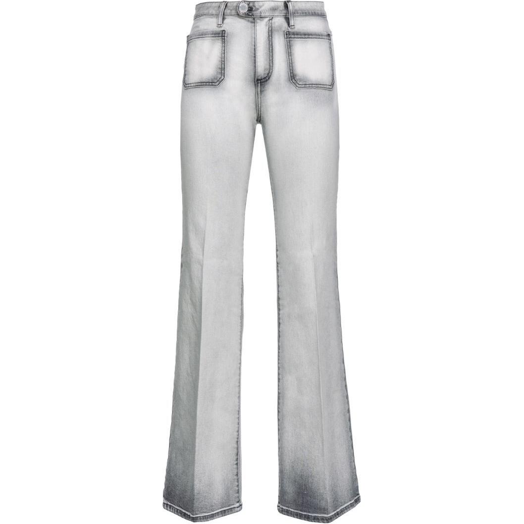 Джинсы Fernanda с контрастной отделкой расклешенные PINKO, светло-серый
Джинсы Fernanda с контрастной отделкой расклешенные PINKO, светло-серый