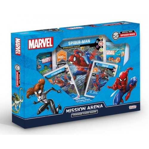 Карточная игра Marvel Mission Arena Tcg – Special Pack – Spider Man – Spider Man / Spider Girl
Карточная игра Marvel Mission Arena Tcg – Special Pack – Spider Man – Spider Man / Spider Girl
