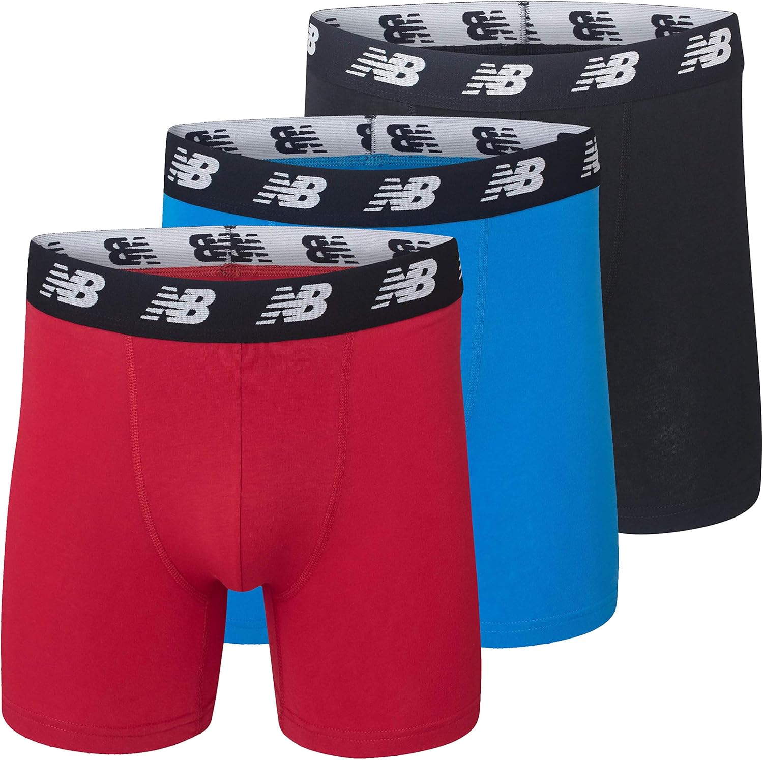 Мужские боксеры-трусы New Balance Velocity Cotton, легкие, дышащие, без лифчиков (3 шт.), Team Red/Bolt/Black
Мужские боксеры-трусы New Balance Velocity Cotton, легкие, дышащие, без лифчиков (3 шт.), Team Red/Bolt/Black
