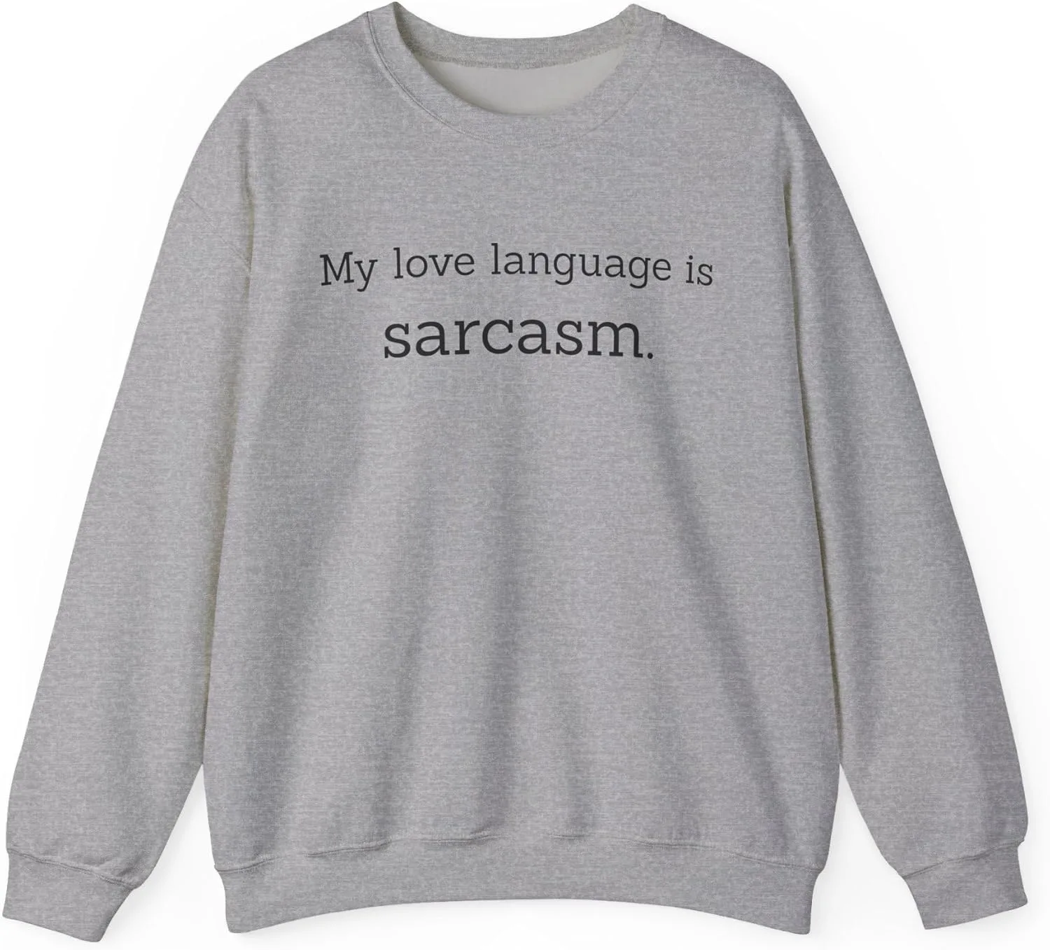 Толстовка Unisex Heavy Blend Love Language Sarcasm
Толстовка Unisex Heavy Blend Love Language Sarcasm