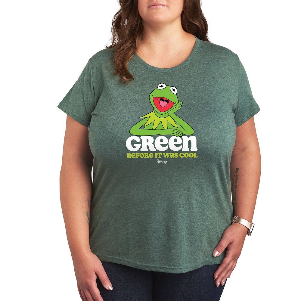 Футболка Disney's The Muppets Kermit Plus Green с рисунком «До того, как это было круто», цвет Heather Green
Футболка Disney's The Muppets Kermit Plus Green с рисунком «До того, как это было круто», цвет Heather Green