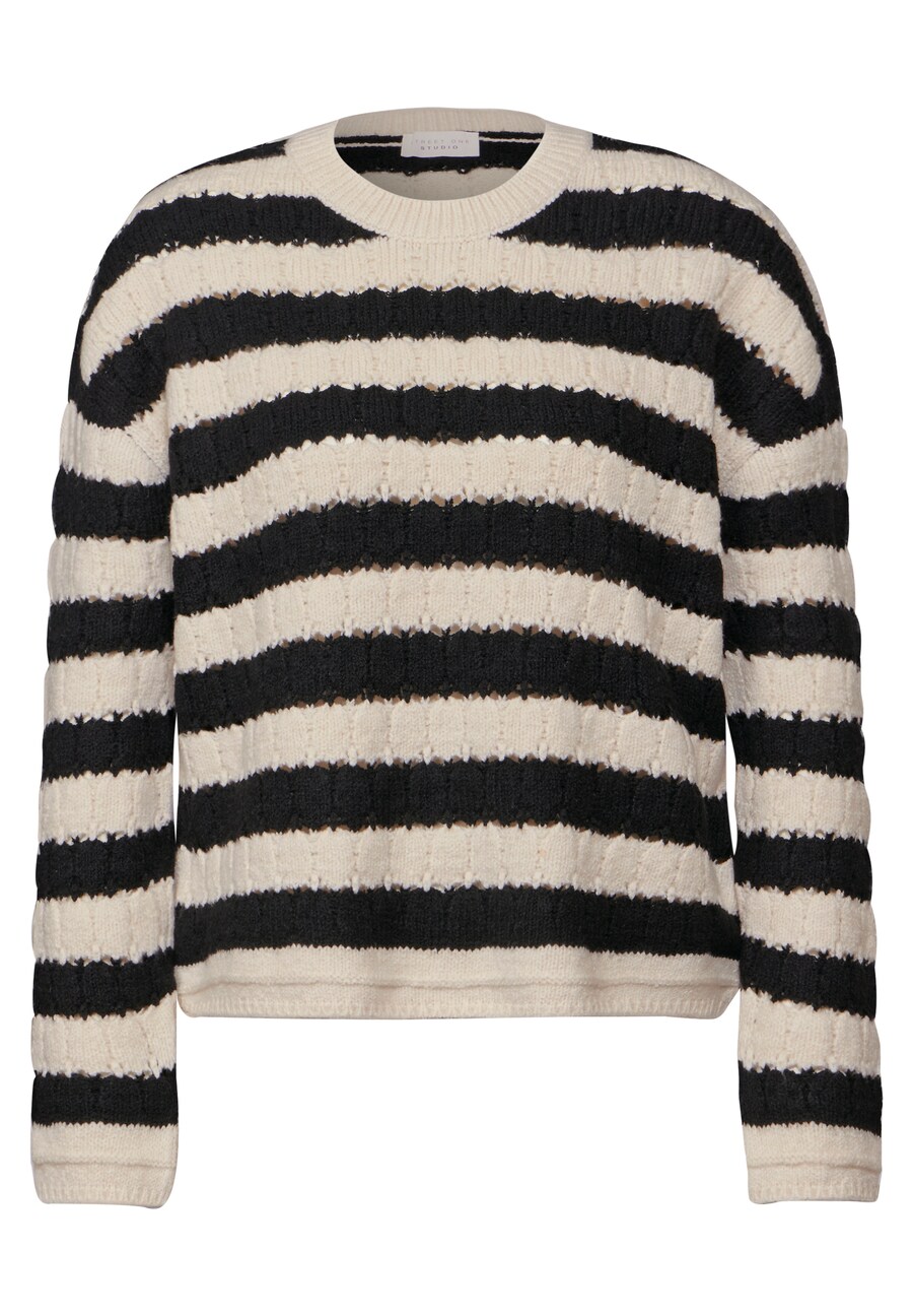 Свитер Street One Studio, белый 
Свитер Street One Studio, белый