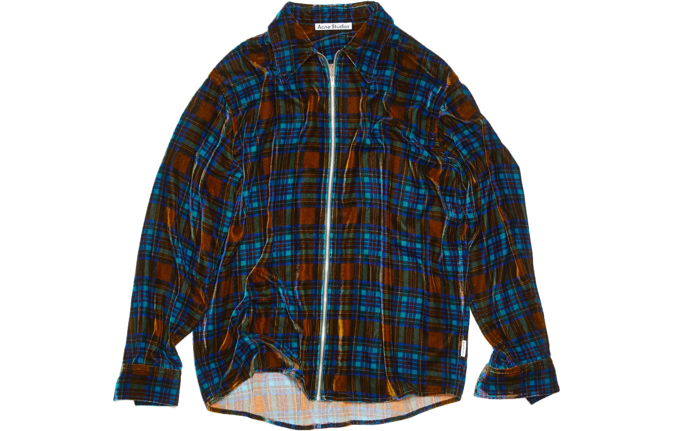 Проверенная вельветовая рубашка Acne Studios, разноцветная
Проверенная вельветовая рубашка Acne Studios, разноцветная