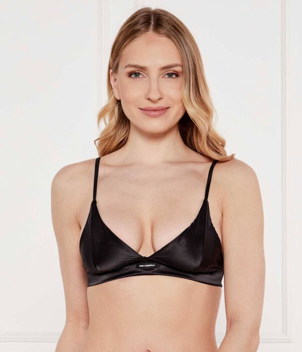 Атласный бюстгальтер Karl Lagerfeld, черный
Атласный бюстгальтер Karl Lagerfeld, черный