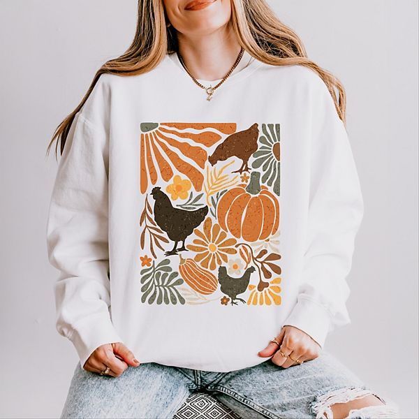 Свитшот женский Chicken boho floral, легкий, окрашенный в готовом виде Simply Sage Market, White, Белый, Свитшот женский Chicken boho floral, легкий, окрашенный в готовом виде Simply Sage Market, White
Свитшот женский Chicken boho floral, легкий, окрашенный в готовом виде Simply Sage Market, White, Белый, Свитшот женский Chicken boho floral, легкий, окрашенный в готовом виде Simply Sage Market, White