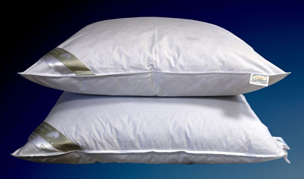 В упаковке 2 пуховые подушки. Подушки 80х80. 100% новый пух, 450 г, мягкий Betten Hofmann
В упаковке 2 пуховые подушки. Подушки 80х80. 100% новый пух, 450 г, мягкий Betten Hofmann