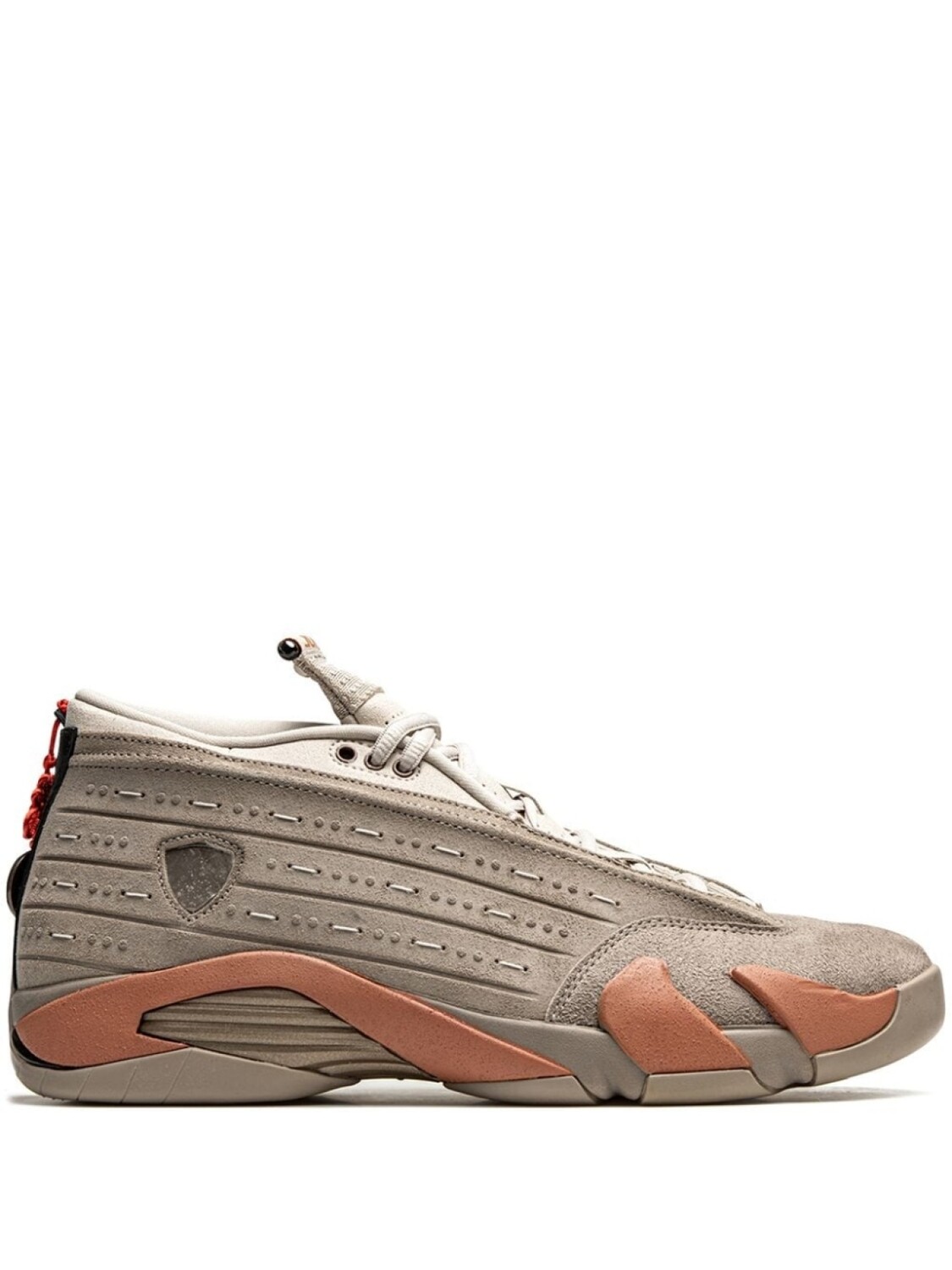 Кроссовки Air 14 Retro Low Clot Terracotta Jordan, серый 
Кроссовки Air 14 Retro Low Clot Terracotta Jordan, серый
