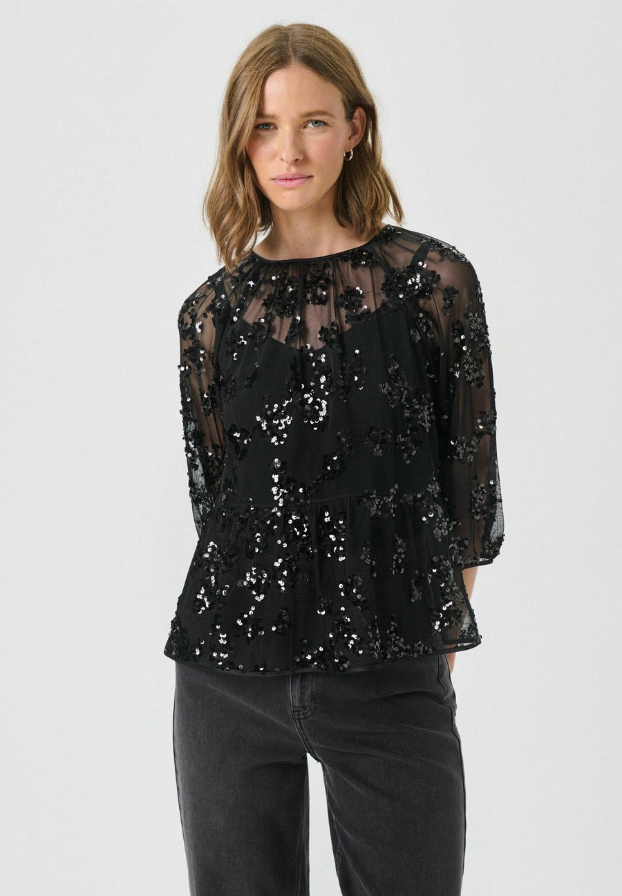Блуза Part Two VIVANPW BL, Black Sequins On Mesh/Black
Блуза Part Two VIVANPW BL, Black Sequins On Mesh/Black