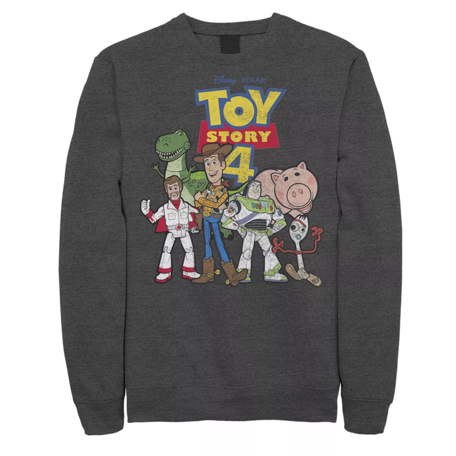 Мужской свитшот с логотипом и плакатом «История игрушек 4. Новый кадр» Disney / Pixar 
Мужской свитшот с логотипом и плакатом «История игрушек 4. Новый кадр» Disney / Pixar