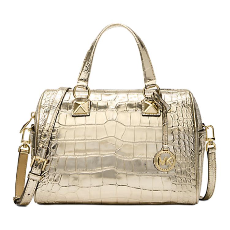 Сумка через плечо из кожи с тиснением под крокодила среднего размера унисекс пшеничная волна золото MICHAEL KORS
Сумка через плечо из кожи с тиснением под крокодила среднего размера унисекс пшеничная волна золото MICHAEL KORS