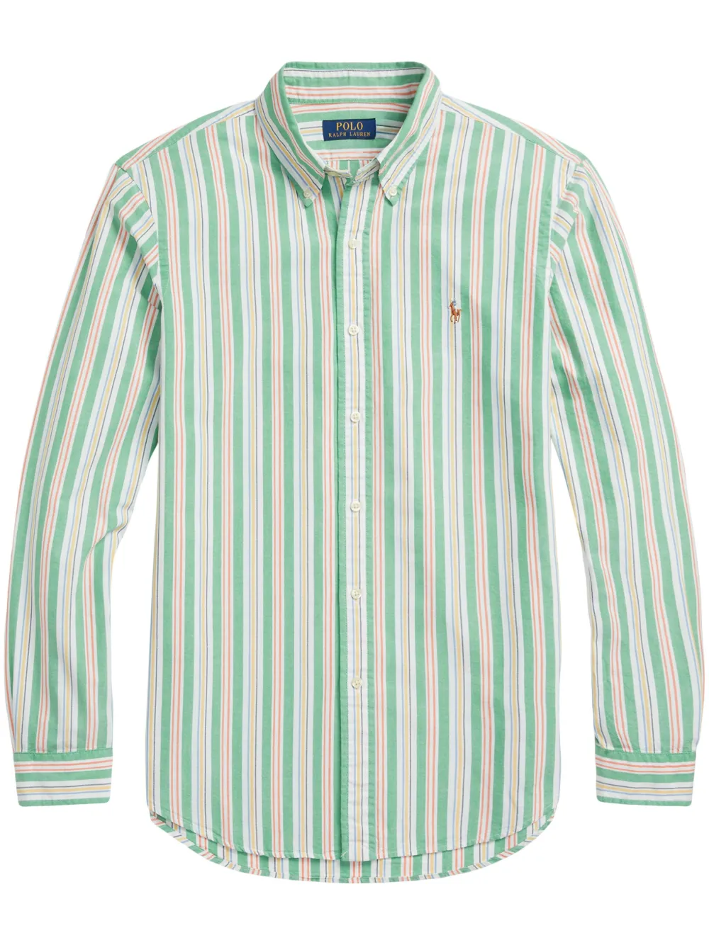 Рубашка в вертикальную полоску Polo Ralph Lauren, зеленый
Рубашка в вертикальную полоску Polo Ralph Lauren, зеленый