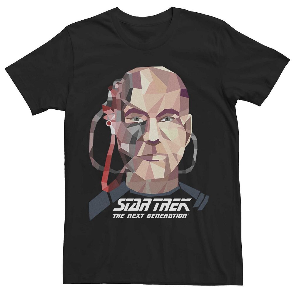 Мужская футболка с логотипом Star Trek Picard Poly Portrait Licensed Character, черный
Мужская футболка с логотипом Star Trek Picard Poly Portrait Licensed Character, черный