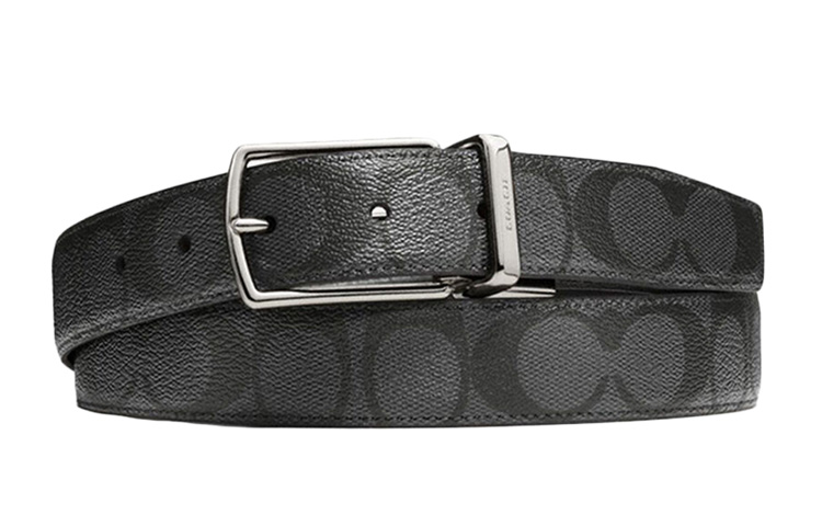 Кожаный ремень мужской черный ширина 3 см COACH
Кожаный ремень мужской черный ширина 3 см COACH