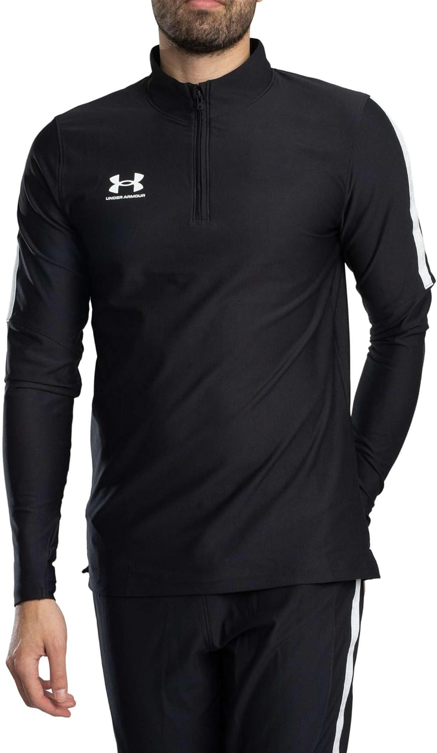 Under Armour Mens Ua MS Ch. Pro Quarter Zip Drill Top, Black
Under Armour Mens Ua MS Ch. Pro Quarter Zip Drill Top, Black