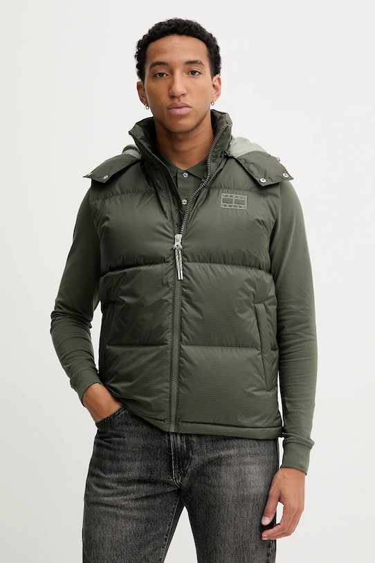 Пуховый жилет Tommy Jeans, зеленый
Пуховый жилет Tommy Jeans, зеленый