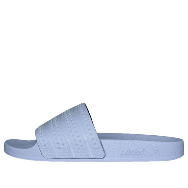 Тапочки adilette slide 'easy blue' Adidas, синий 
Тапочки adilette slide 'easy blue' Adidas, синий