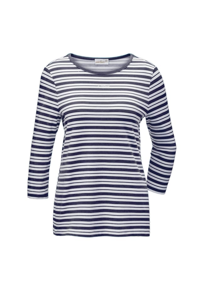 Полосатая рубашка с вырезом-лодочкой Goldner, мультиколор
Полосатая рубашка с вырезом-лодочкой Goldner, мультиколор