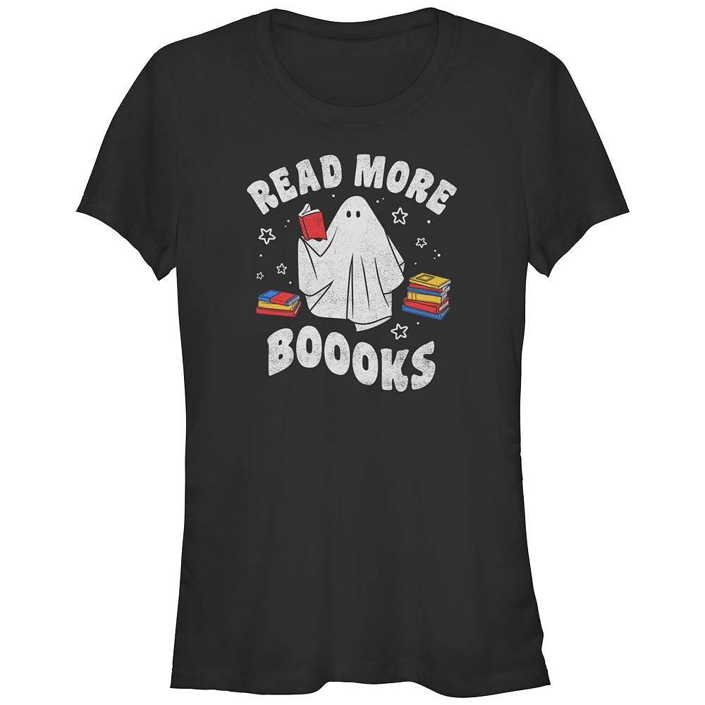 Футболка с рисунком «Призрак» для юниоров «Читать больше книг», черный
Футболка с рисунком «Призрак» для юниоров «Читать больше книг», черный