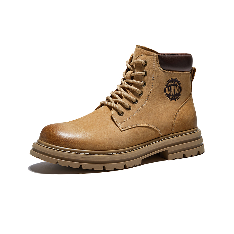 Hautton Jeans Короткие мужские ботинки Martin желто-коричневого цвета
Hautton Jeans Короткие мужские ботинки Martin желто-коричневого цвета