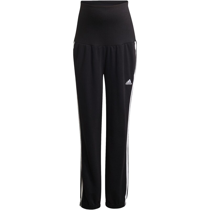 Хлопковые брюки Essentials с тремя полосками – одежда для беременных Adidas, черный
Хлопковые брюки Essentials с тремя полосками – одежда для беременных Adidas, черный