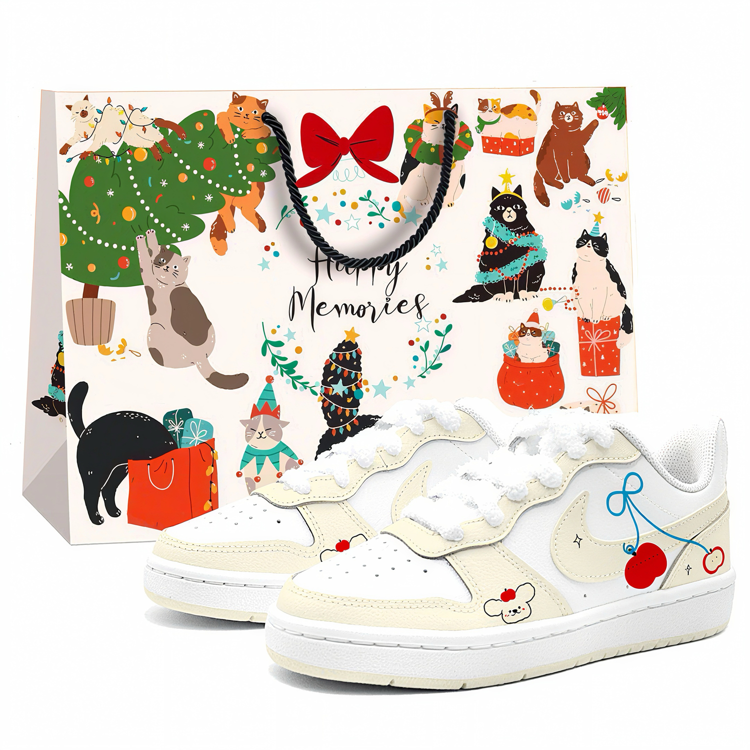 Флисовые кроссовки Court Borough Snow Fleece Apple Dog, производства Gabbe, с противоскользящей, амортизирующей и износостойкой подошвой, низкие Nike, экрю
Флисовые кроссовки Court Borough Snow Fleece Apple Dog, производства Gabbe, с противоскользящей, амортизирующей и износостойкой подошвой, низкие Nike, экрю