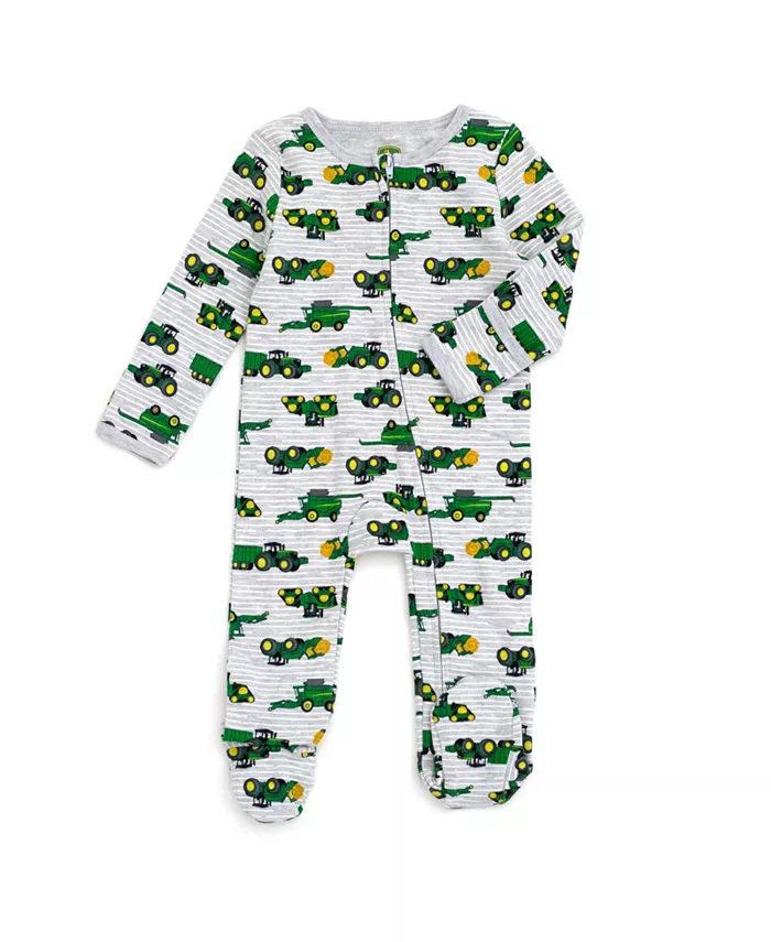 Детский ребристый комбинезон на молнии Sleep N' Play для мальчиков John Deere, серый
Детский ребристый комбинезон на молнии Sleep N' Play для мальчиков John Deere, серый