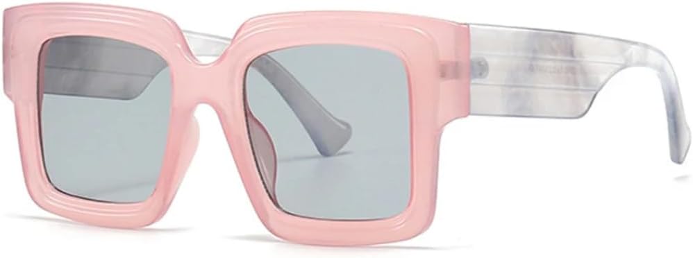 Модные большие солнцезащитные очки конфетных цветов для женщин, ретро, прозрачные, светло-серые, мужские очки зеленого и розового цвета с широкими дужками UUPTTPL, Pink Light Gray
Модные большие солнцезащитные очки конфетных цветов для женщин, ретро, прозрачные, светло-серые, мужские очки зеленого и розового цвета с широкими дужками UUPTTPL, Pink Light Gray