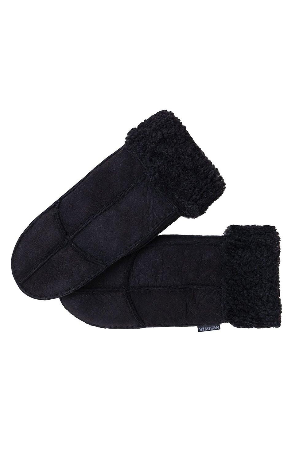 Варежки из овчины с манжетой Nordvek, черный
Варежки из овчины с манжетой Nordvek, черный