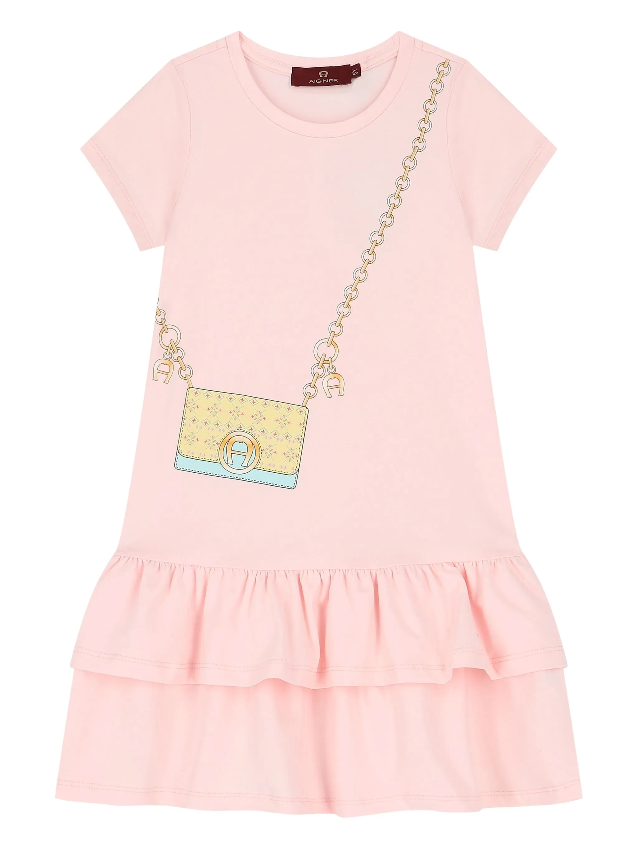 Платье с принтом Aigner Kids, розовый
Платье с принтом Aigner Kids, розовый