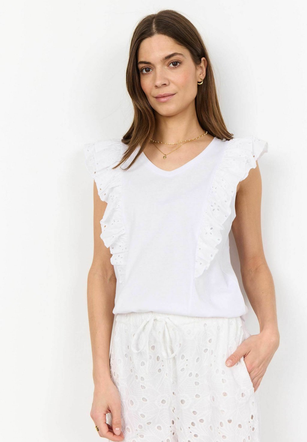 Футболка с принтом SC-LORAINE 8 Soyaconcept, белый
Футболка с принтом SC-LORAINE 8 Soyaconcept, белый