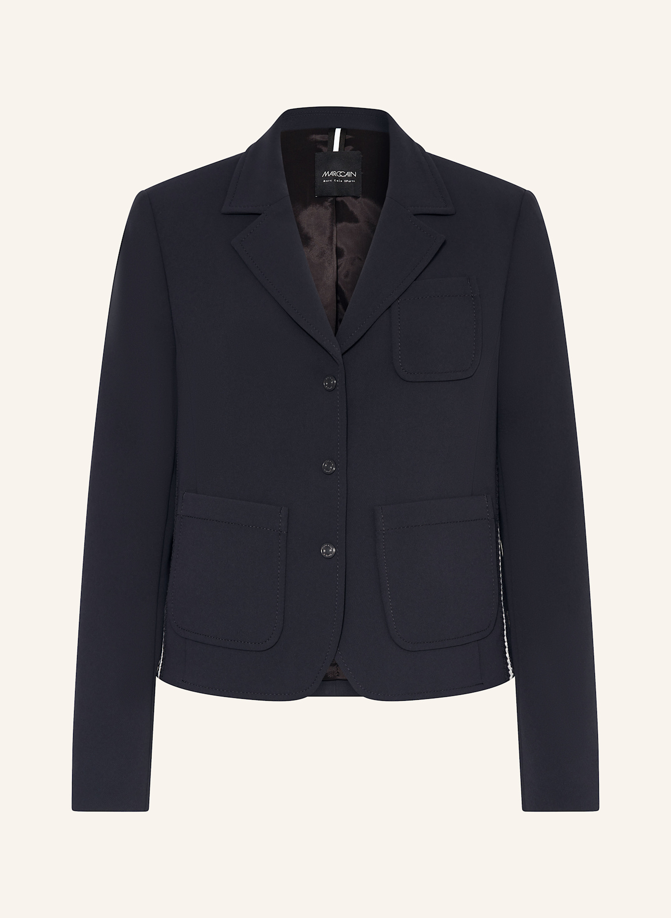 Джерси блейзер Marc Cain, синий
Джерси блейзер Marc Cain, синий