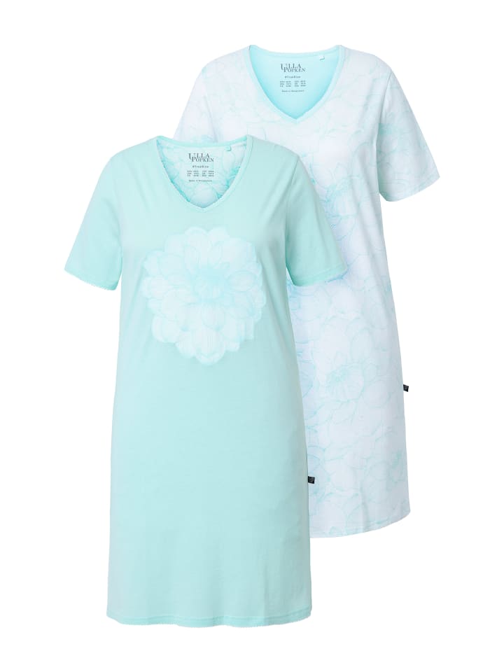 Ночная рубашка Ulla Popken, цвет helles mintgrün
Ночная рубашка Ulla Popken, цвет helles mintgrün