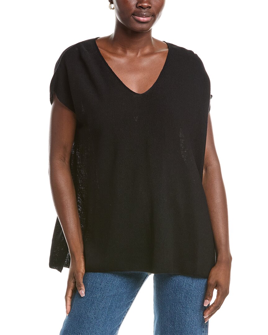 Туника EILEEN FISHER из льняной смеси с V-образным вырезом, черный
Туника EILEEN FISHER из льняной смеси с V-образным вырезом, черный