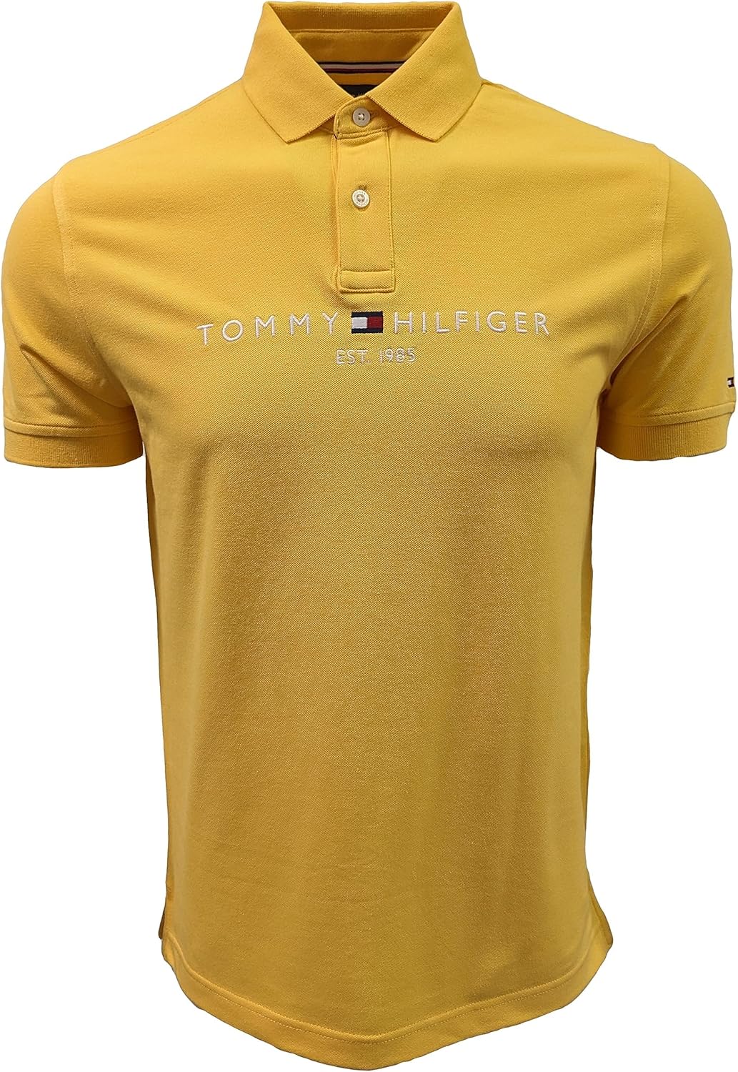 Мужская сетчатая рубашка-поло с вышитым графическим логотипом Tommy Hilfiger, Sun Gold
Мужская сетчатая рубашка-поло с вышитым графическим логотипом Tommy Hilfiger, Sun Gold