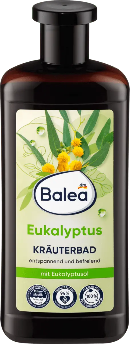 Травяная ванна эвкалипт 500мл Balea, Зеленый, Травяная ванна эвкалипт 500мл Balea
Травяная ванна эвкалипт 500мл Balea, Зеленый, Травяная ванна эвкалипт 500мл Balea