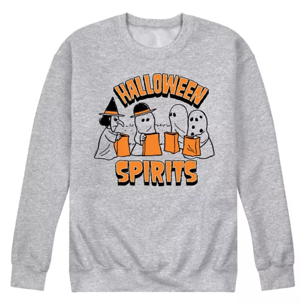 Мужская футболка с длинным рукавом Peanuts Halloween Spirits с принтом Licensed Character, серый
Мужская футболка с длинным рукавом Peanuts Halloween Spirits с принтом Licensed Character, серый