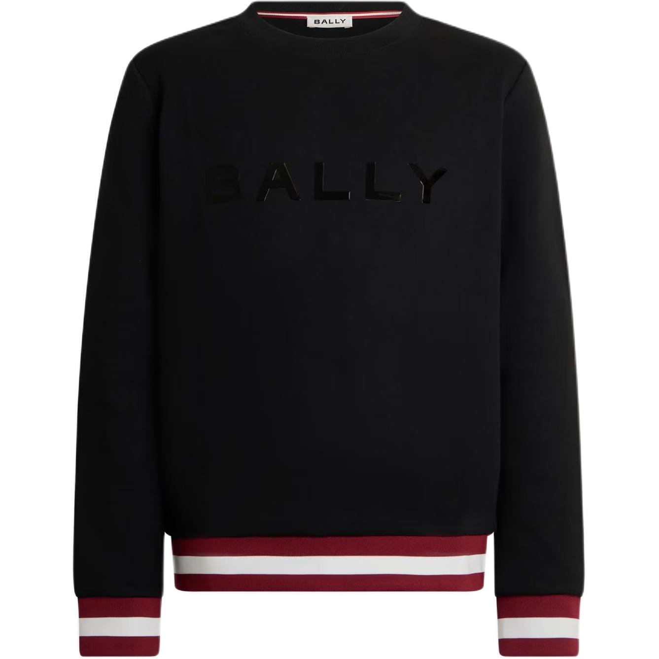 BALLY Свитшот мужской черный с круглым вырезом, умеренно свободный, обычный крой
BALLY Свитшот мужской черный с круглым вырезом, умеренно свободный, обычный крой