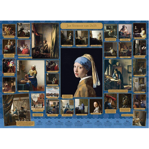 Пазлы Vermeer 1000 Piece Puzzle
Пазлы Vermeer 1000 Piece Puzzle