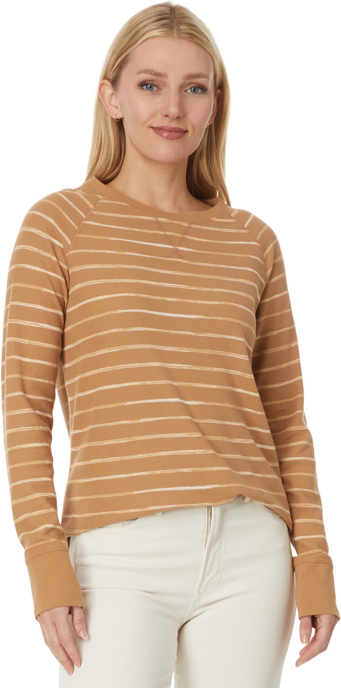 Футболка L.L.Bean Unshrinkable Mini-Waffle Tee Long Sleeve Crew Neck Stripe, цвет Honey Brown Painterly Stripe
Футболка L.L.Bean Unshrinkable Mini-Waffle Tee Long Sleeve Crew Neck Stripe, цвет Honey Brown Painterly Stripe