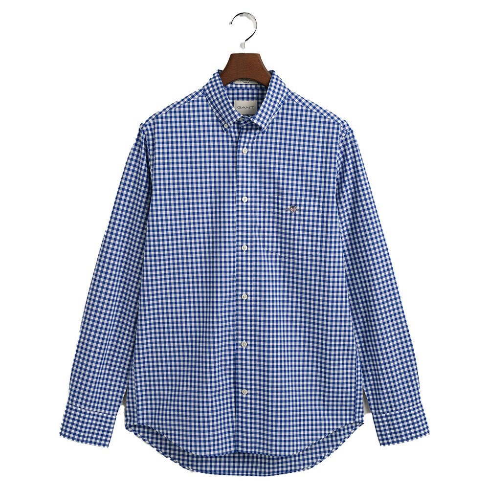 Рубашка с длинным рукавом Gant Reg Gingham, синий
Рубашка с длинным рукавом Gant Reg Gingham, синий