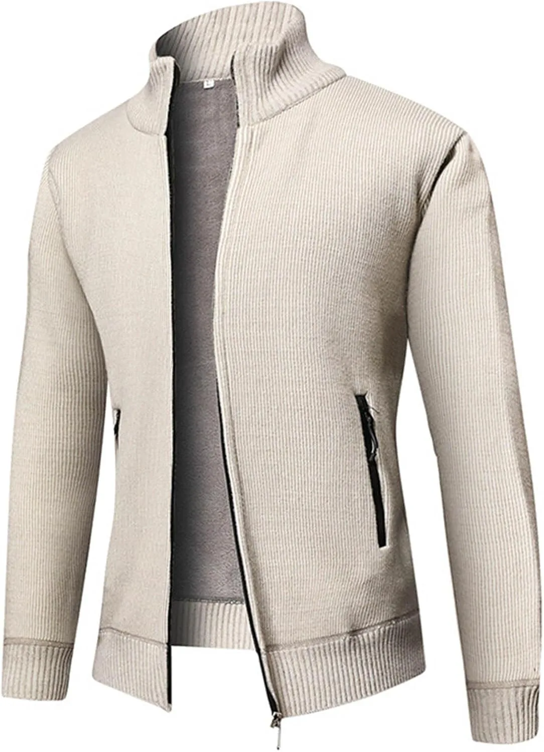 Мужской кардиган с воротником стойкой, длинный рукав, вязаный CHXLQQX
Мужской кардиган с воротником стойкой, длинный рукав, вязаный CHXLQQX