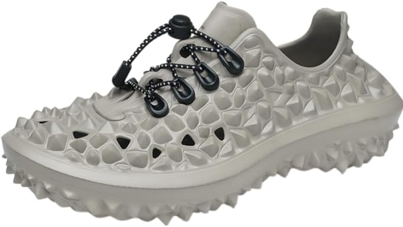 Мужские повседневные слипоны-сандалии - легкие пляжные шлепанцы с нескользящей подошвой Hoalox, серый
Мужские повседневные слипоны-сандалии - легкие пляжные шлепанцы с нескользящей подошвой Hoalox, серый