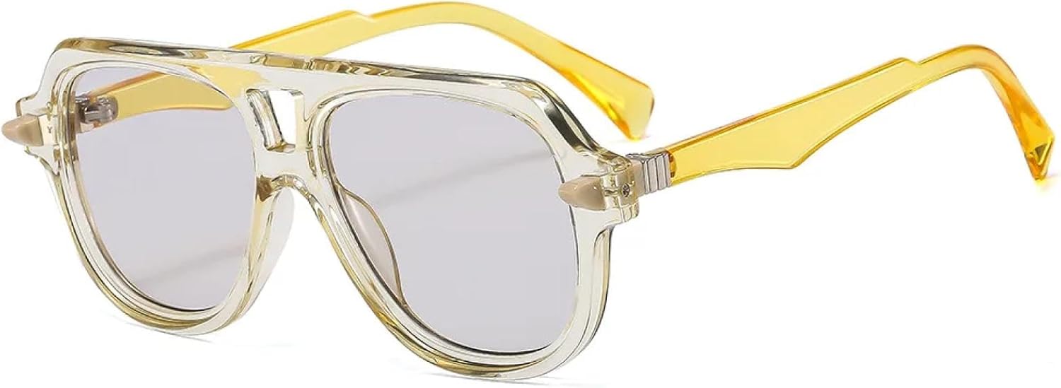 Солнцезащитные очки с защитой от УФ-излучения UV400 | Зеленые с двойной перемычкой | Для женщин и мужчин | Для занятий спортом на открытом воздухе и вождения DSVIGF, Yellow Light Grey
Солнцезащитные очки с защитой от УФ-излучения UV400 | Зеленые с двойной перемычкой | Для женщин и мужчин | Для занятий спортом на открытом воздухе и вождения DSVIGF, Yellow Light Grey