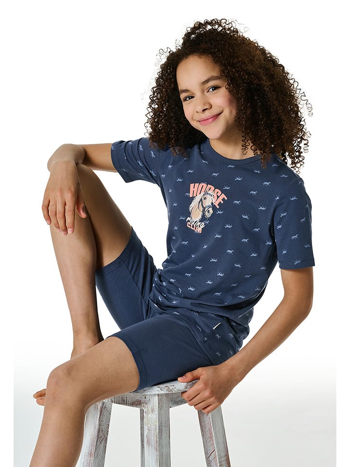 Schiesser Темно-синяя пижама
Schiesser Темно-синяя пижама