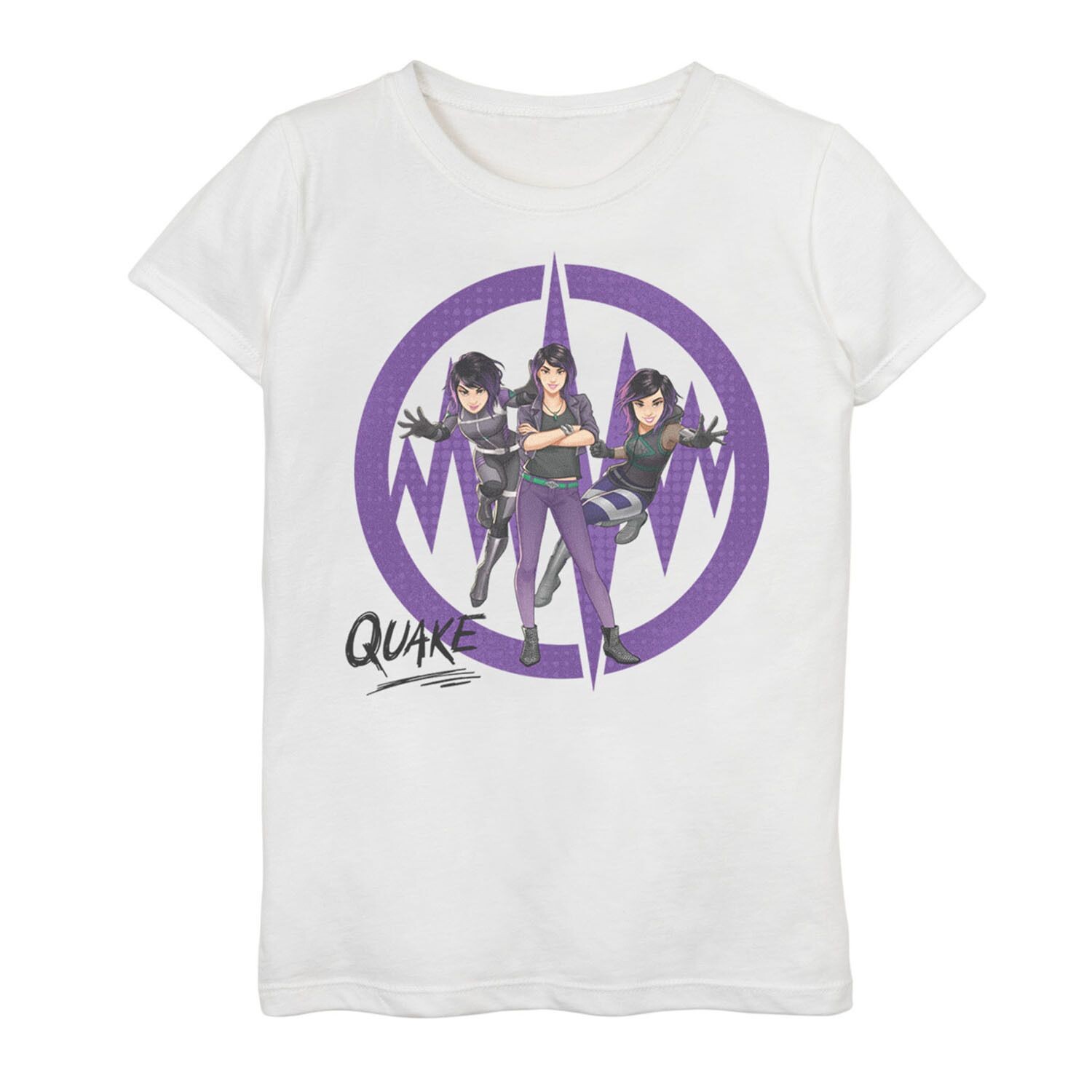 Футболка с рисунком Marvel Rising Secret Warriors Quake для девочек 7–16 лет Marvel
Футболка с рисунком Marvel Rising Secret Warriors Quake для девочек 7–16 лет Marvel