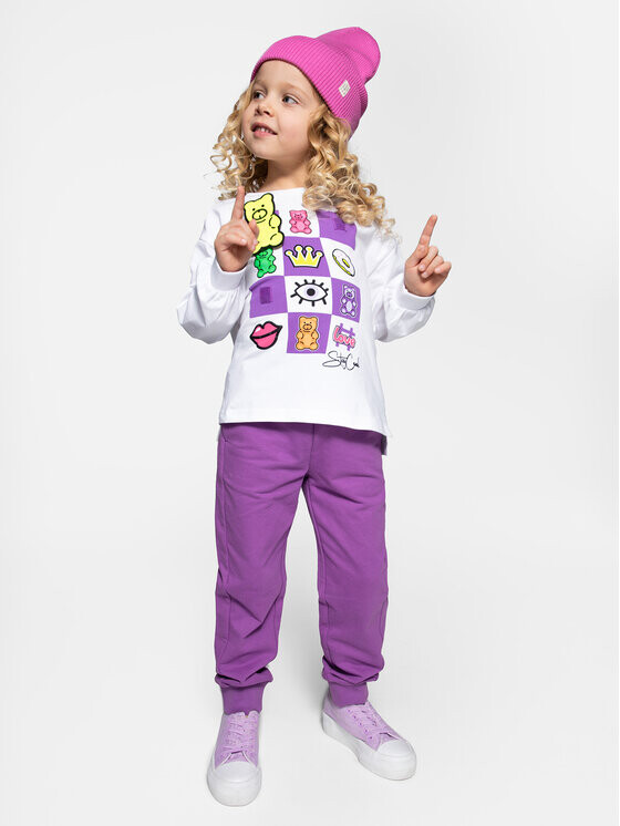 Спортивные брюки стандартного кроя Coccodrillo, фиолетовый
Спортивные брюки стандартного кроя Coccodrillo, фиолетовый